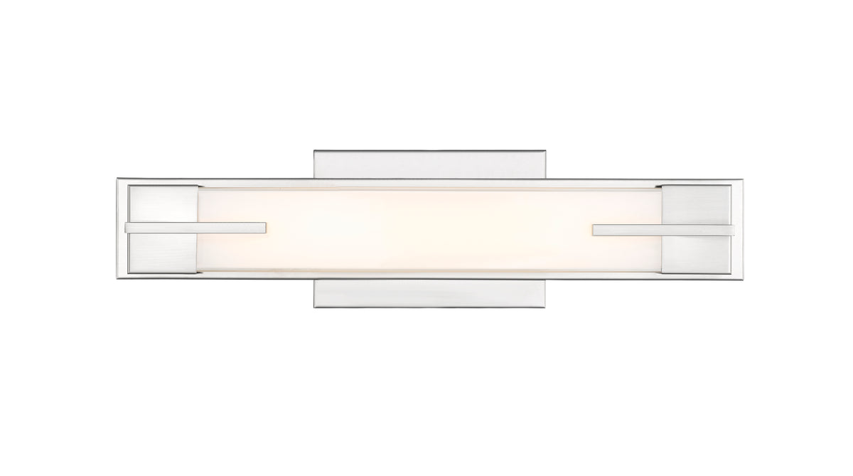 Barre d'éclairage de salle de bain Chase Nickel brossé, 18" – vue 5