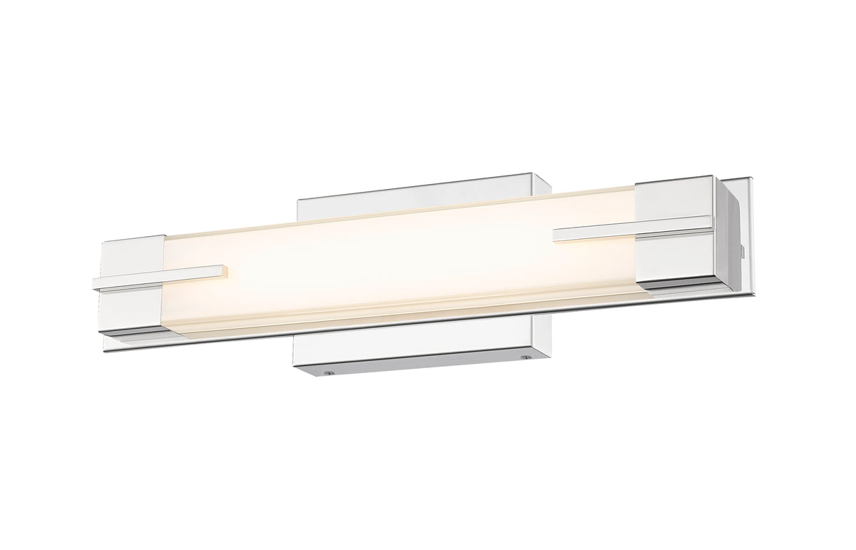 Barre d'éclairage de salle de bain Chase Chrome, 18" – vue 4