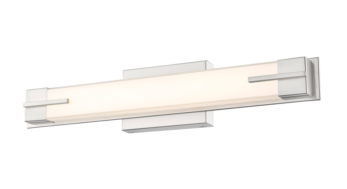 Barre d'éclairage de salle de bain Chase Nickel brossé, 23" – vue 4