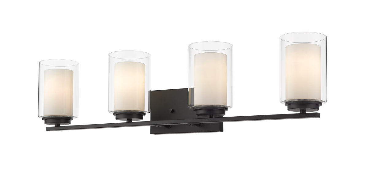 Luminaire de vanité Willow Noir mat, 31 1/2" – vue 5