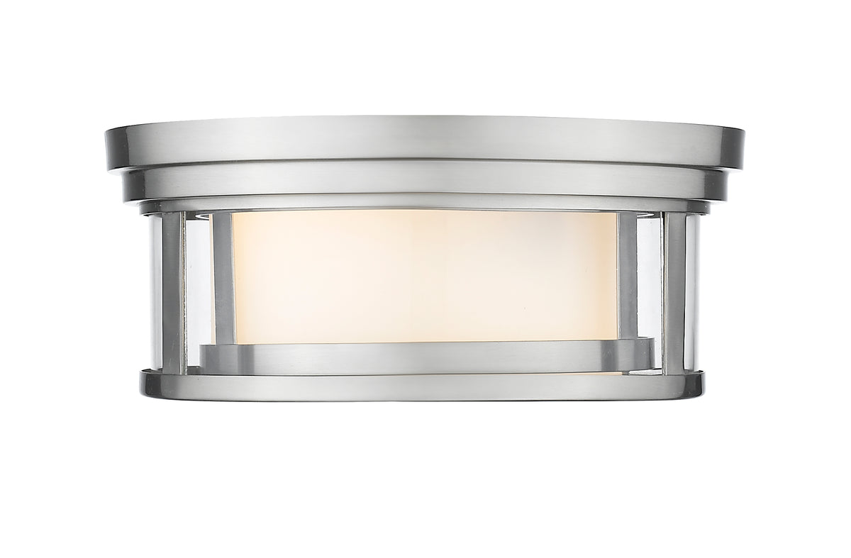 Plafonnier Willow Nickel brossé, 12" – vue 4