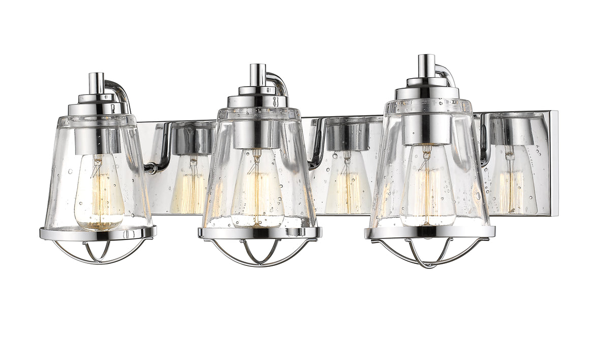 Luminaire de vanité Mariner Chrome, 24" – vue 3