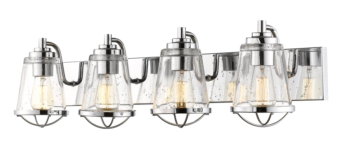 Luminaire de vanité Mariner Chrome, 32" – vue 3