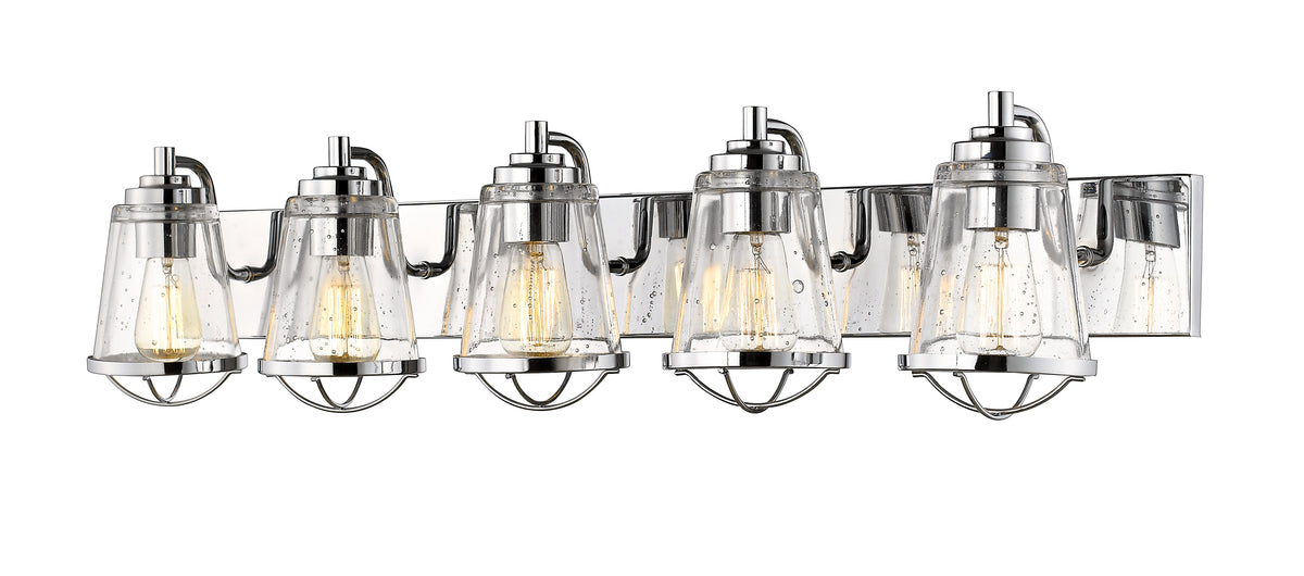 Luminaire de vanité Mariner Chrome, 40" – vue 3