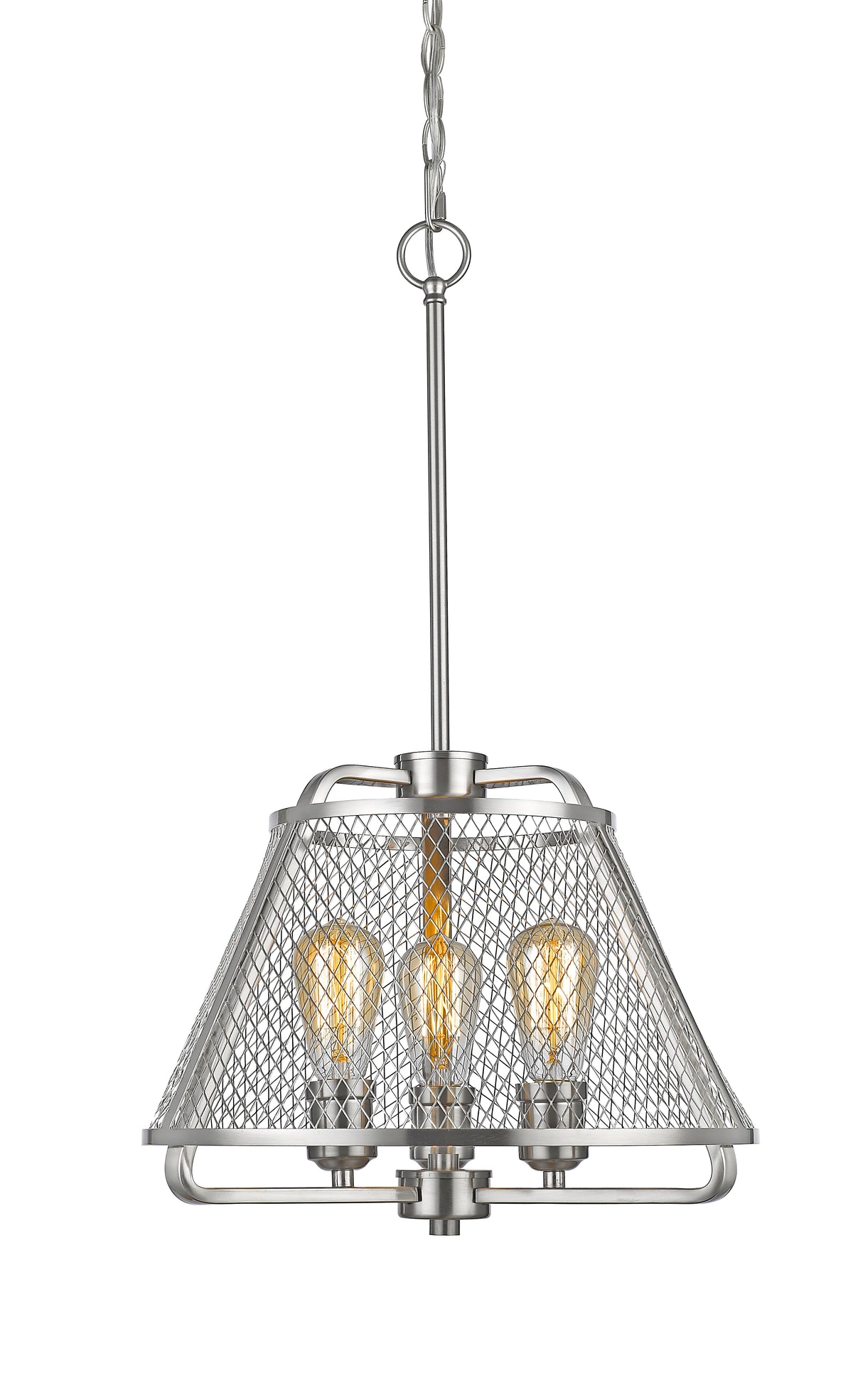 Suspension Iuka Nickel brossé, 16" – vue 3