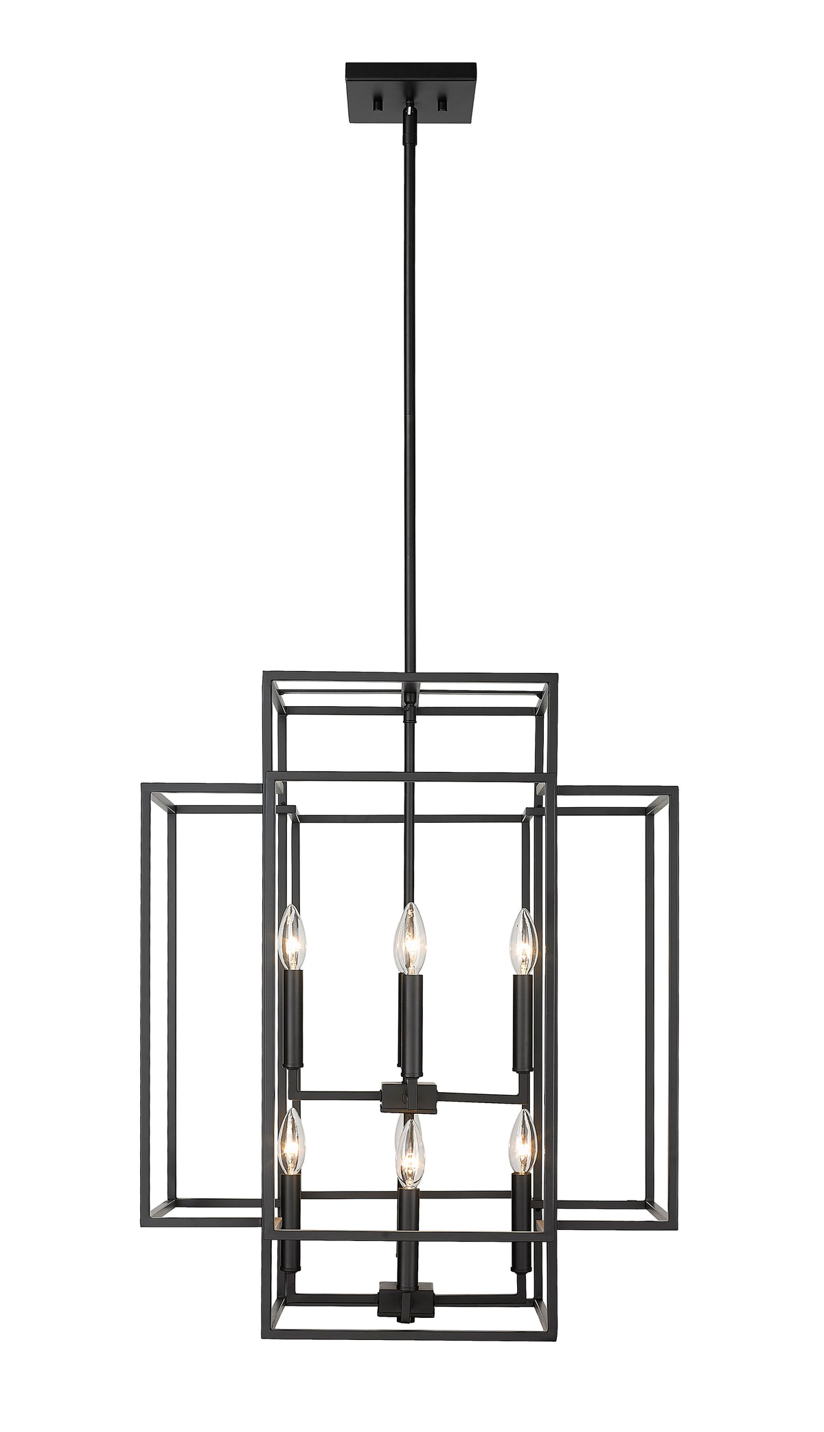 Lustre Titania Noir mat, 28" – vue 4