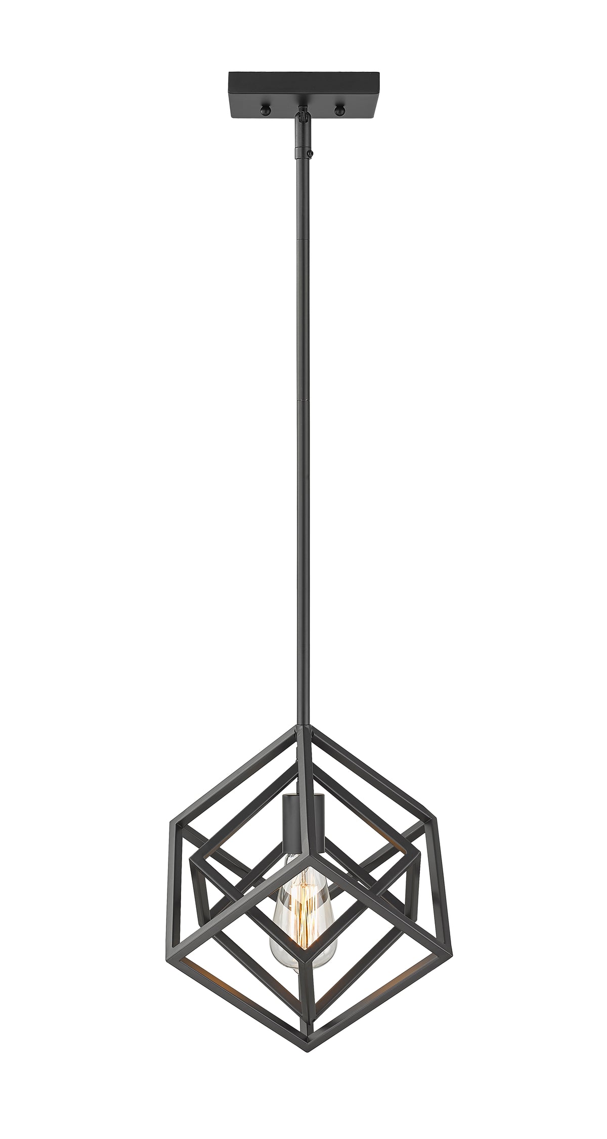 Suspension Euclid Noir mat – vue 5