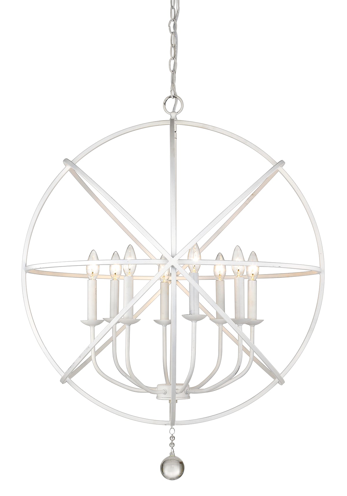 Lustre Tull Blanc mat, 30" – vue 2