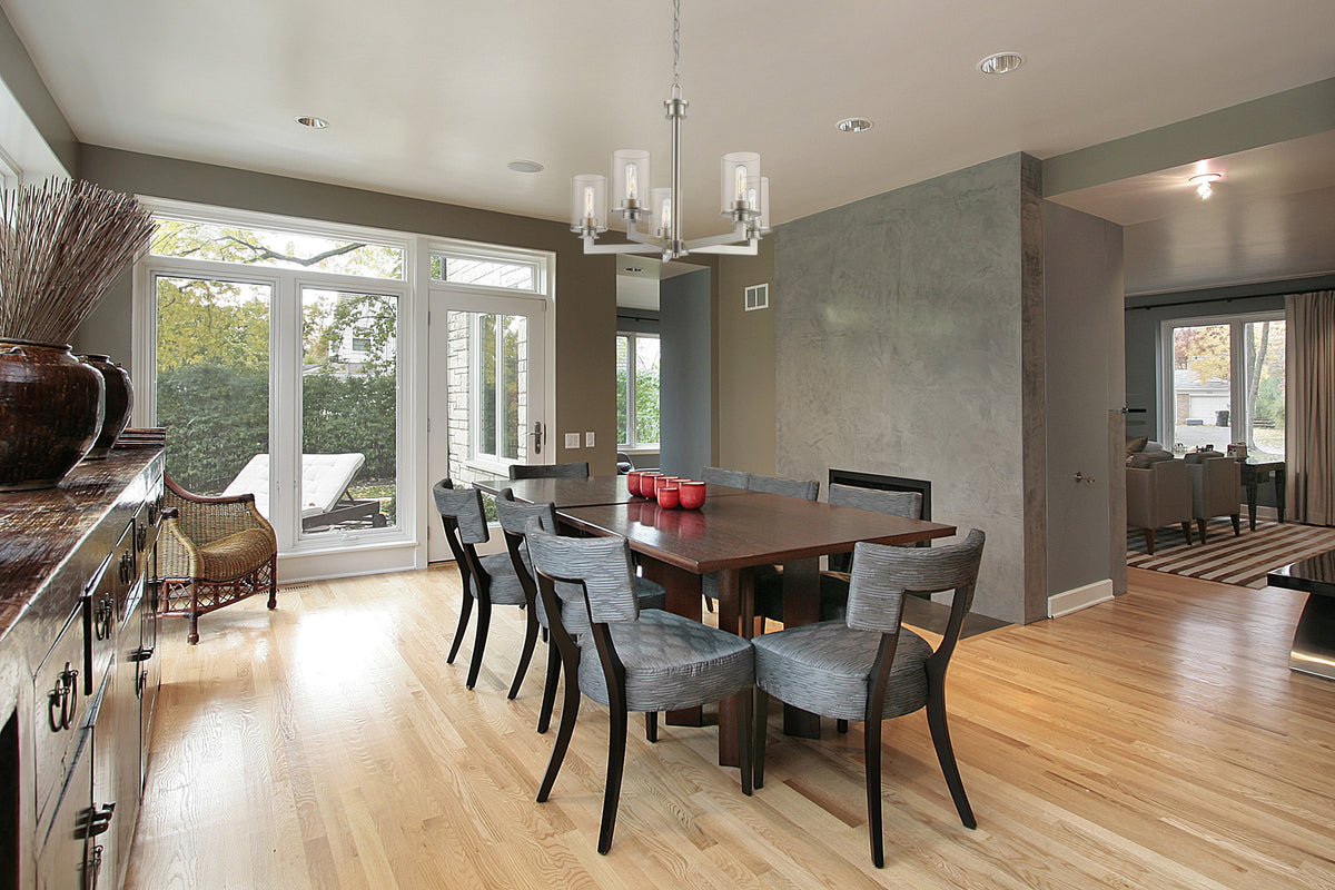Lustre Savannah Nickel brossé – vue 2