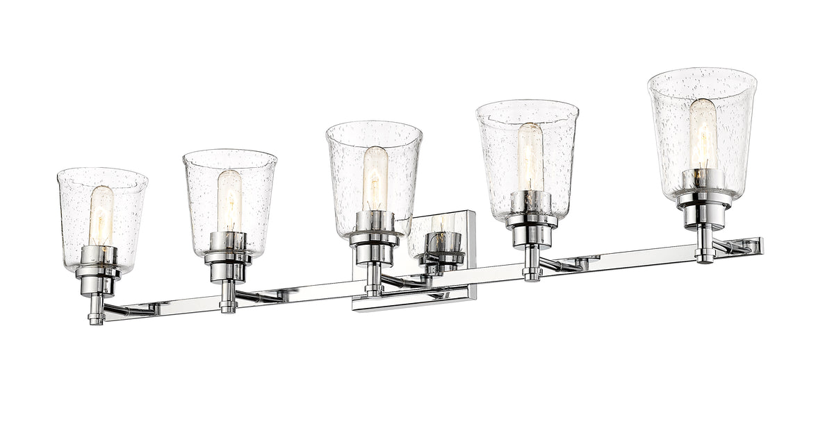 Luminaire de vanité Bohin Chrome, 41 1/4" – vue 4