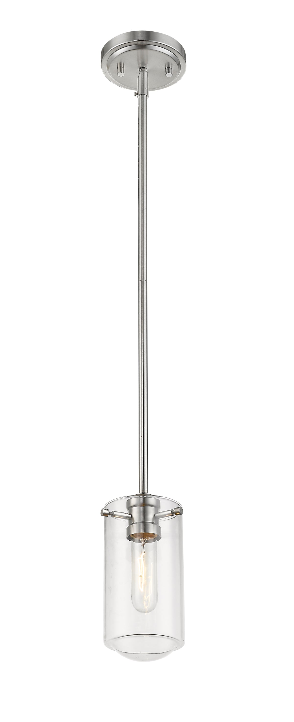Mini-suspension Delaney Nickel brossé – vue 3