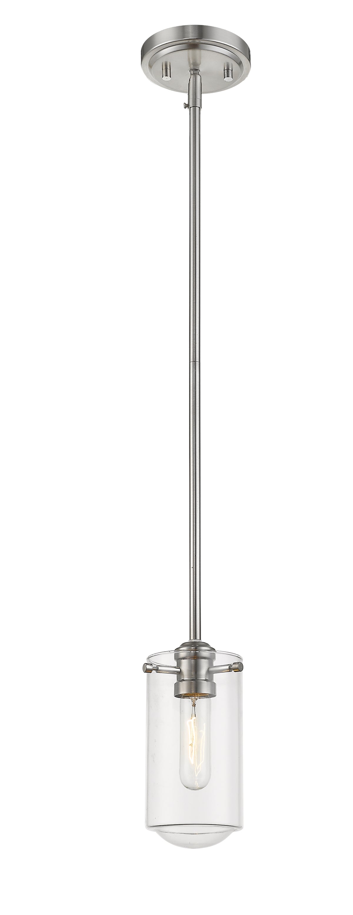 Mini-suspension Delaney Nickel brossé – vue 4