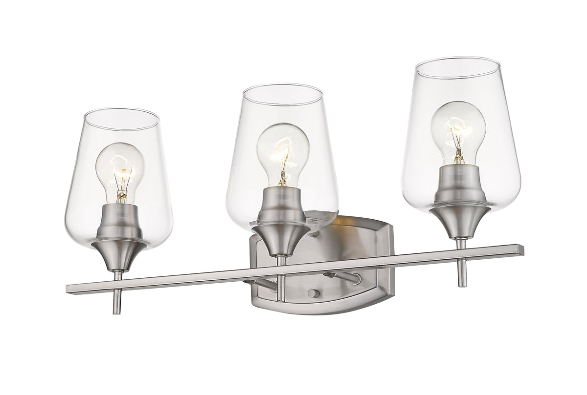 Luminaire de vanité Joliet Nickel brossé, 21 1/2" – vue 4