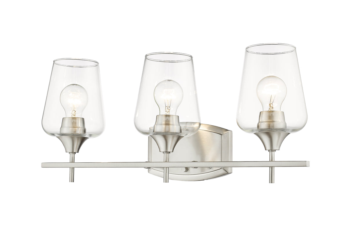 Luminaire de vanité Joliet Nickel brossé, 21 1/2" – vue 5