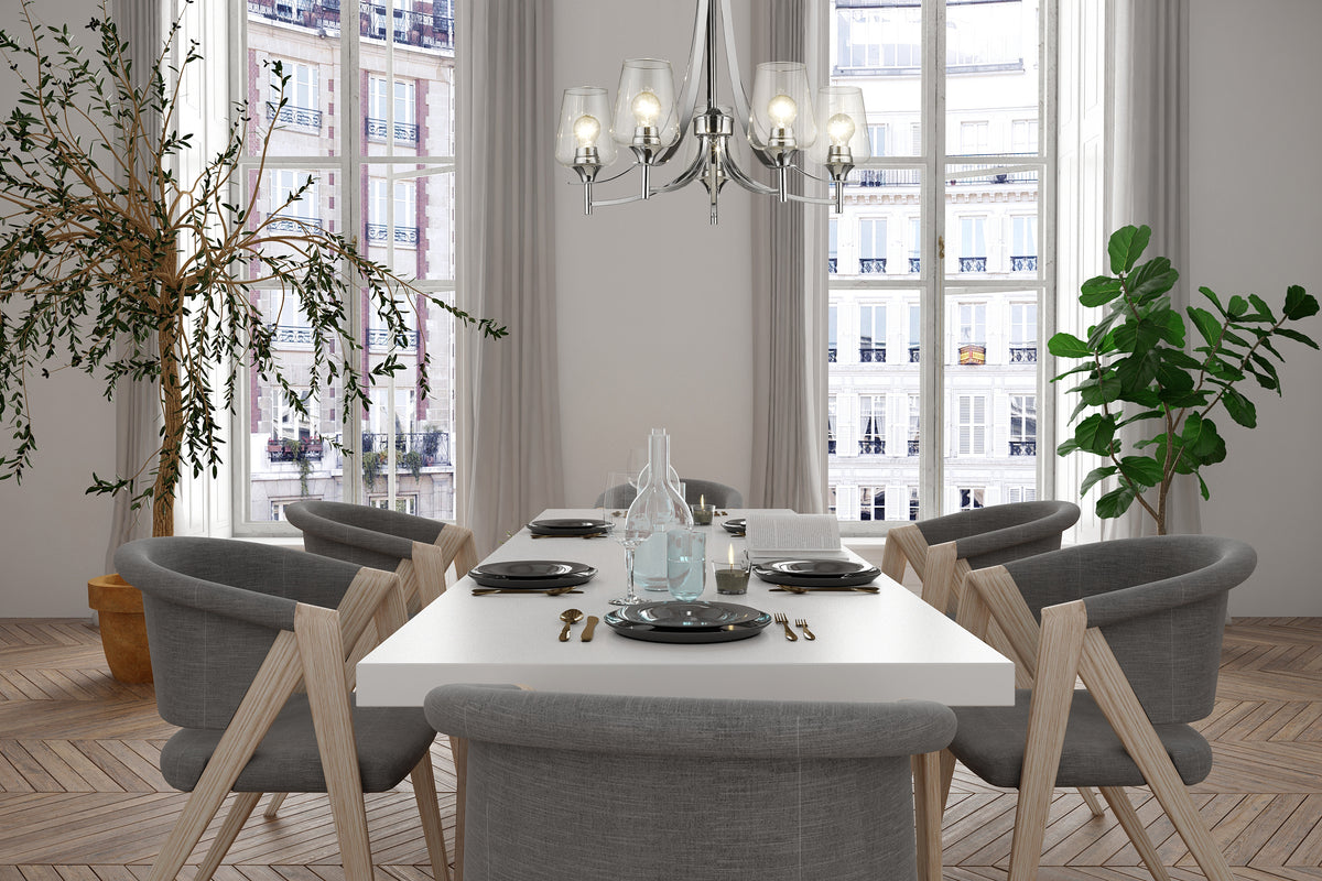 Lustre Joliet Chrome, 25" – vue 3