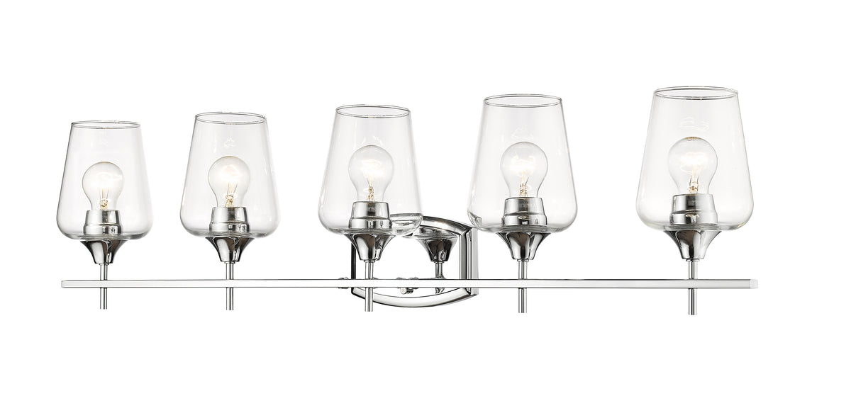 Luminaire de vanité Joliet Chrome, 38" – vue 5