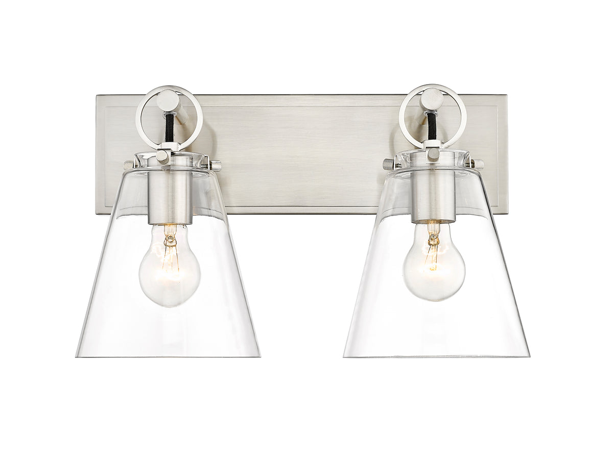 Luminaire de vanité Harper Nickel brossé, 15 1/2" – vue 4