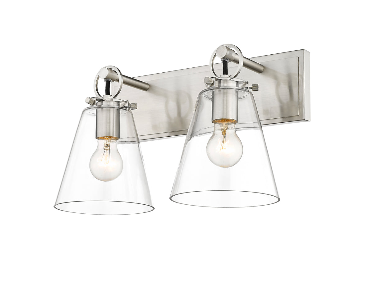 Luminaire de vanité Harper Nickel brossé, 15 1/2" – vue 5