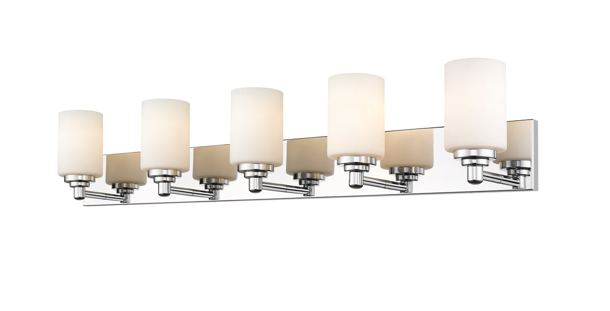 Luminaire de vanité Soledad Chrome, 38 3/4" – vue 3