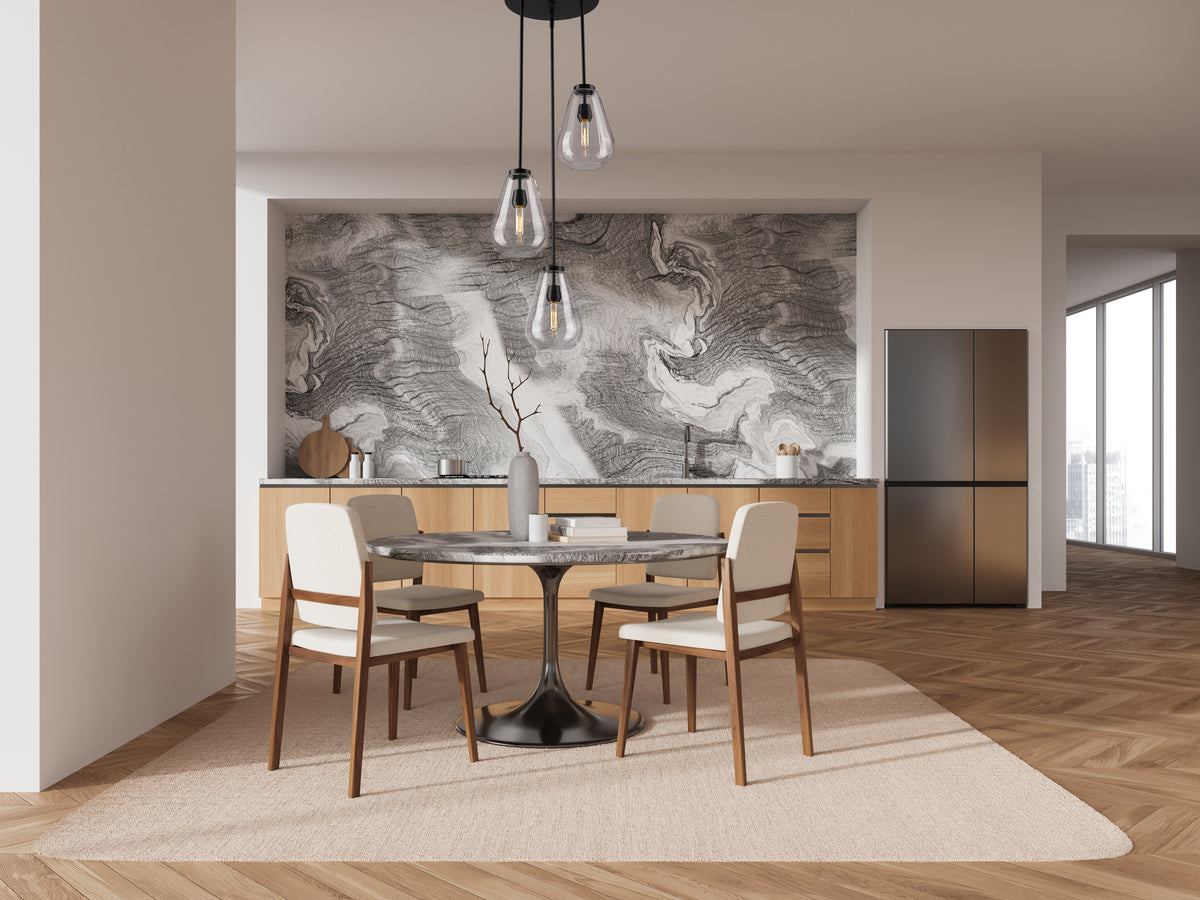 Suspension multiple Ayra Noir mat – vue 2