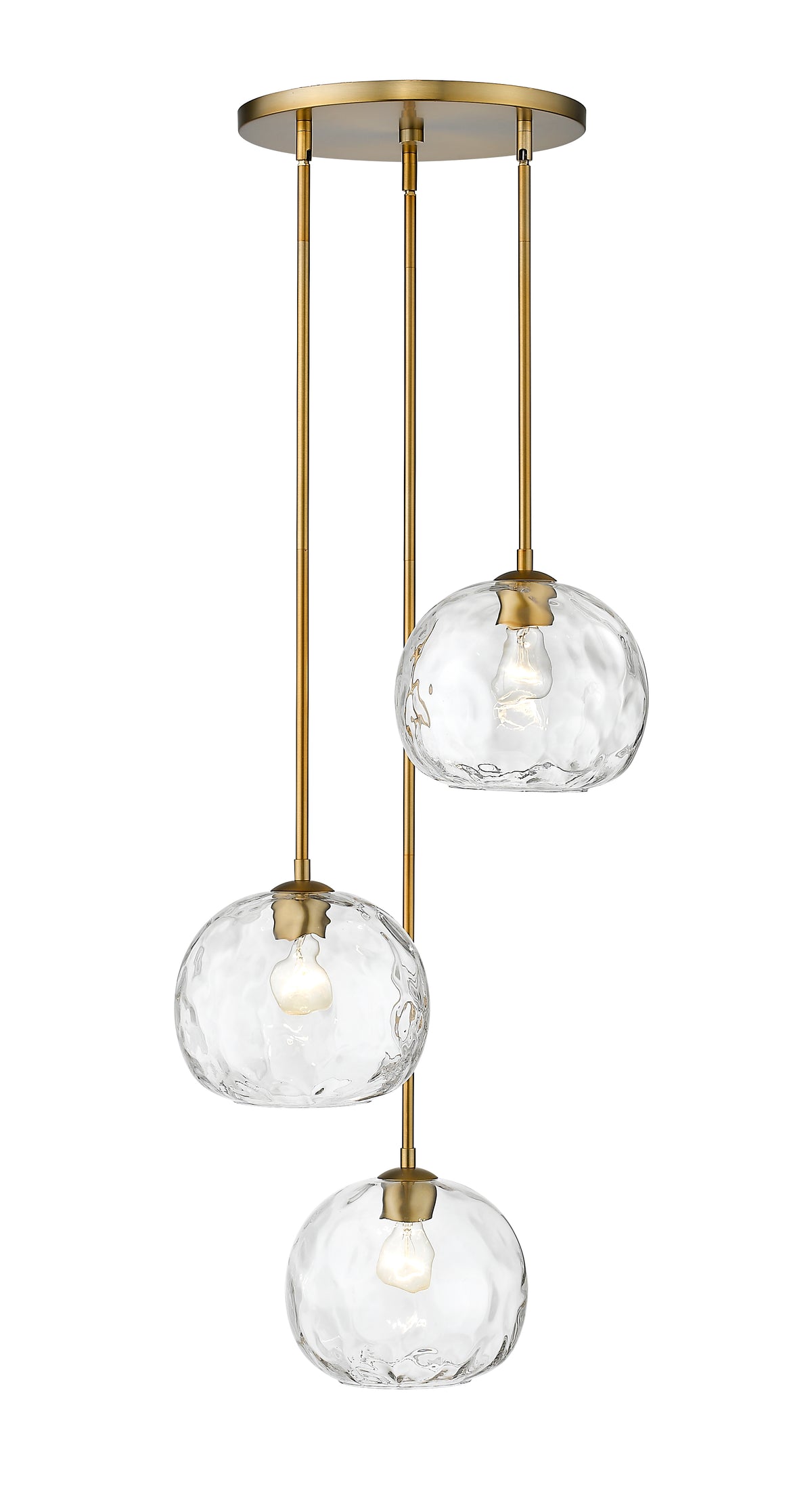 Suspension multiple Chloe Laiton ancien – vue 4