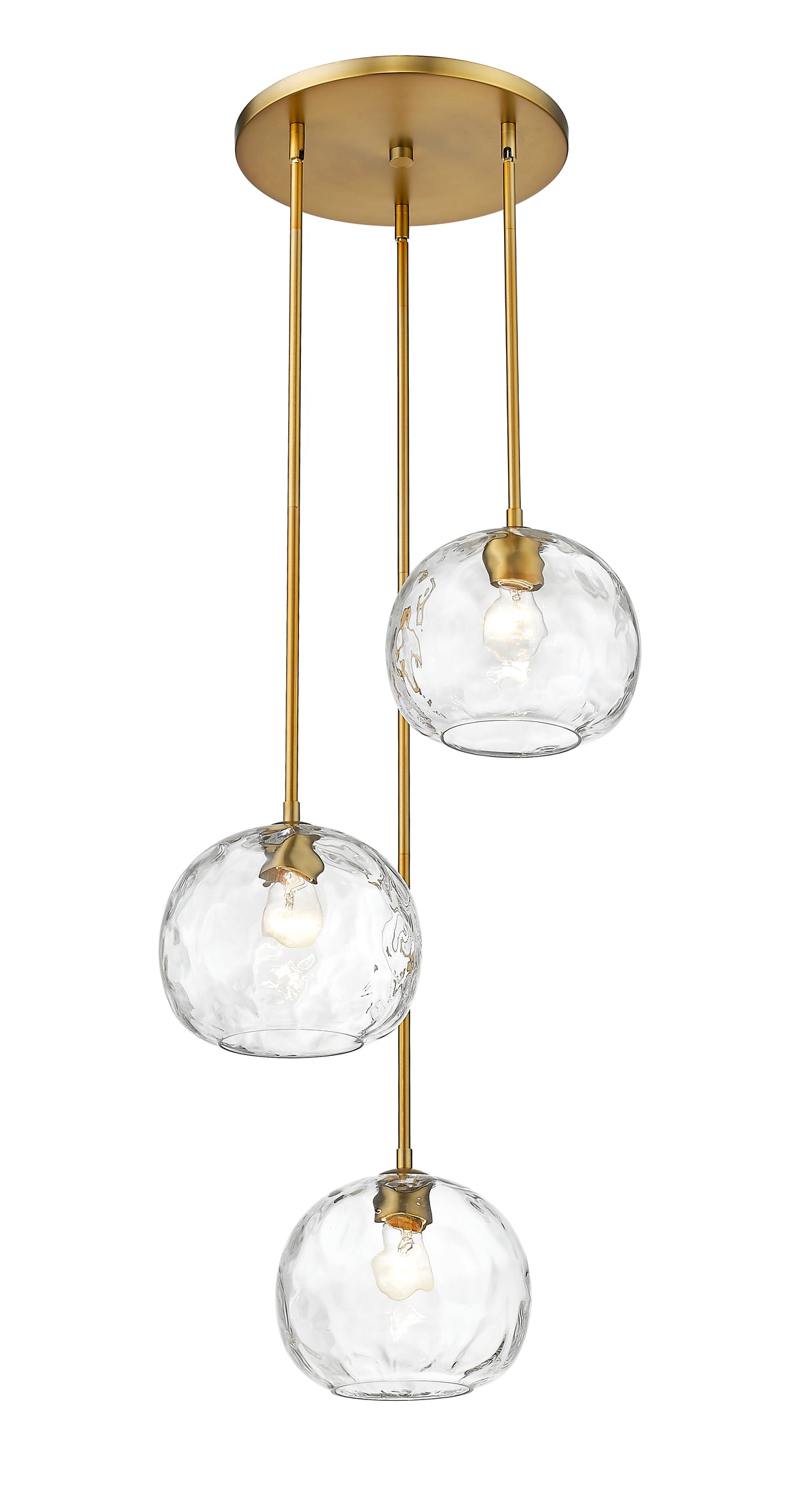 Suspension multiple Chloe Laiton ancien – vue 5