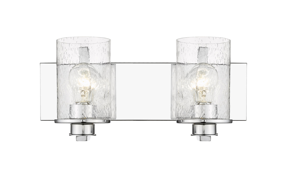 Luminaire de vanité Beckett Chrome, 16" – vue 4