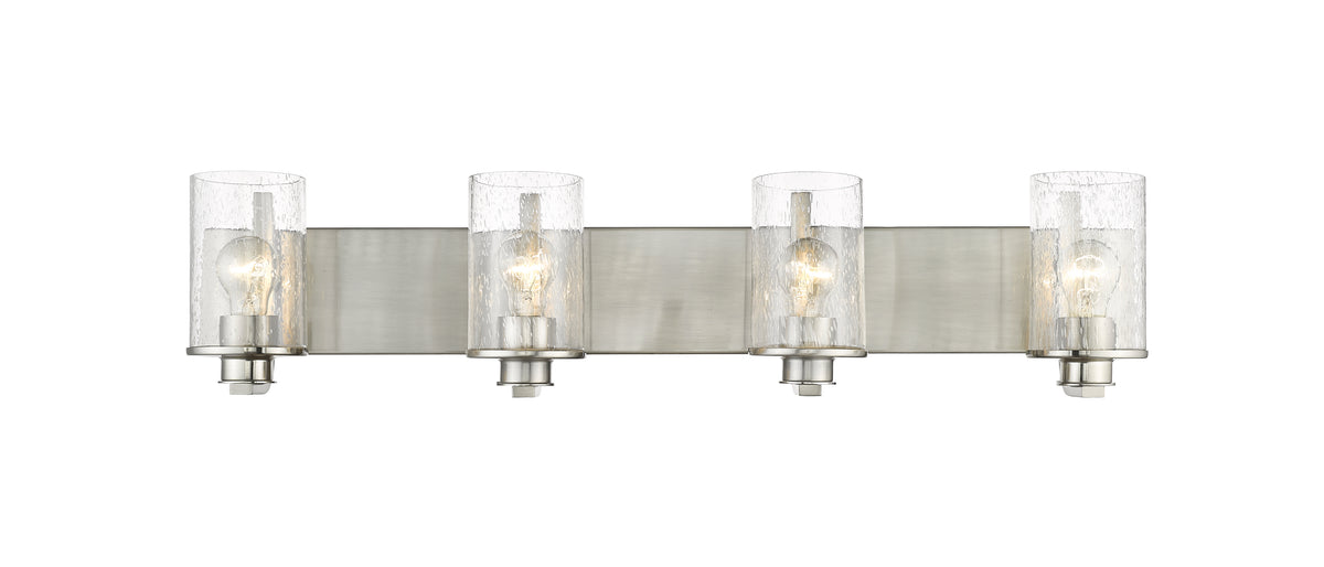 Luminaire de vanité Beckett Nickel brossé, 34" – vue 4