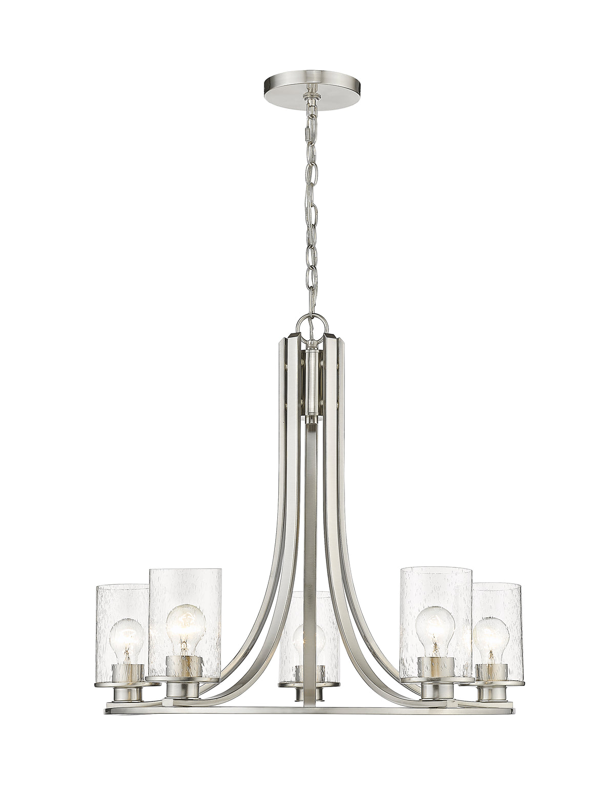 Lustre Beckett Nickel brossé – vue 4