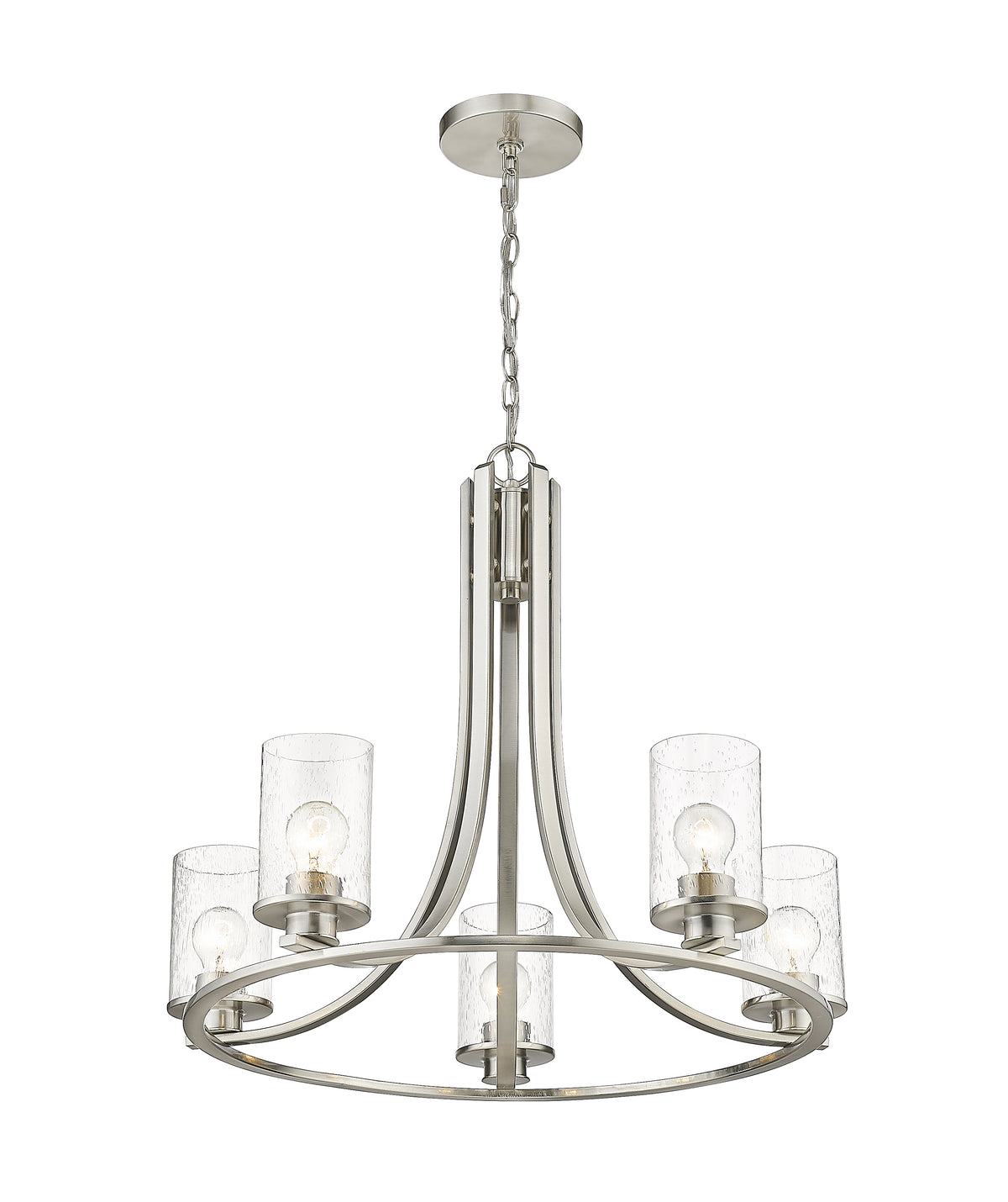 Lustre Beckett Nickel brossé – vue 5