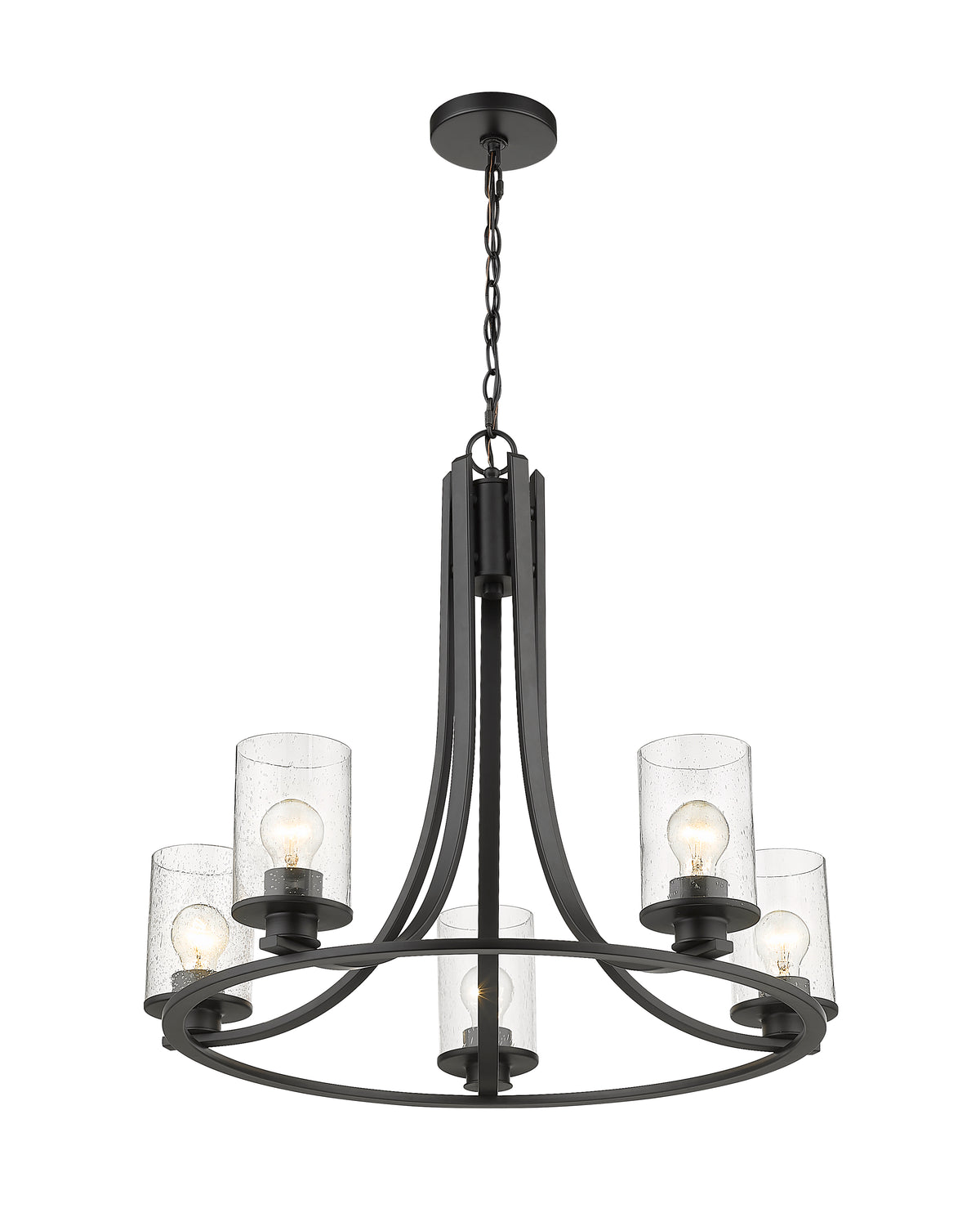 Lustre Beckett Noir mat – vue 5