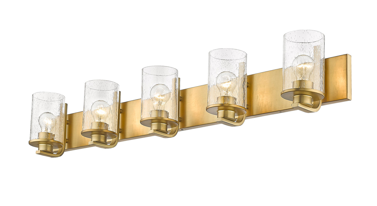 Luminaire de vanité Beckett Laiton ancien, 42" – vue 5