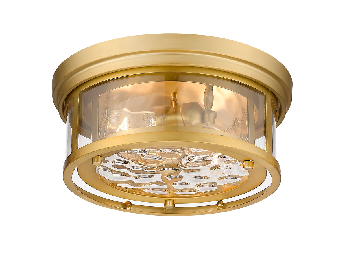 Plafonnier Clarion Laiton ancien, 12" – vue 5