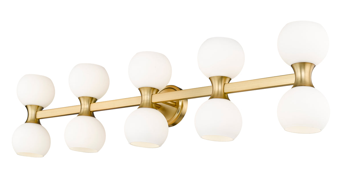 Luminaire de vanité Artemis Or moderne, 45" – vue 5