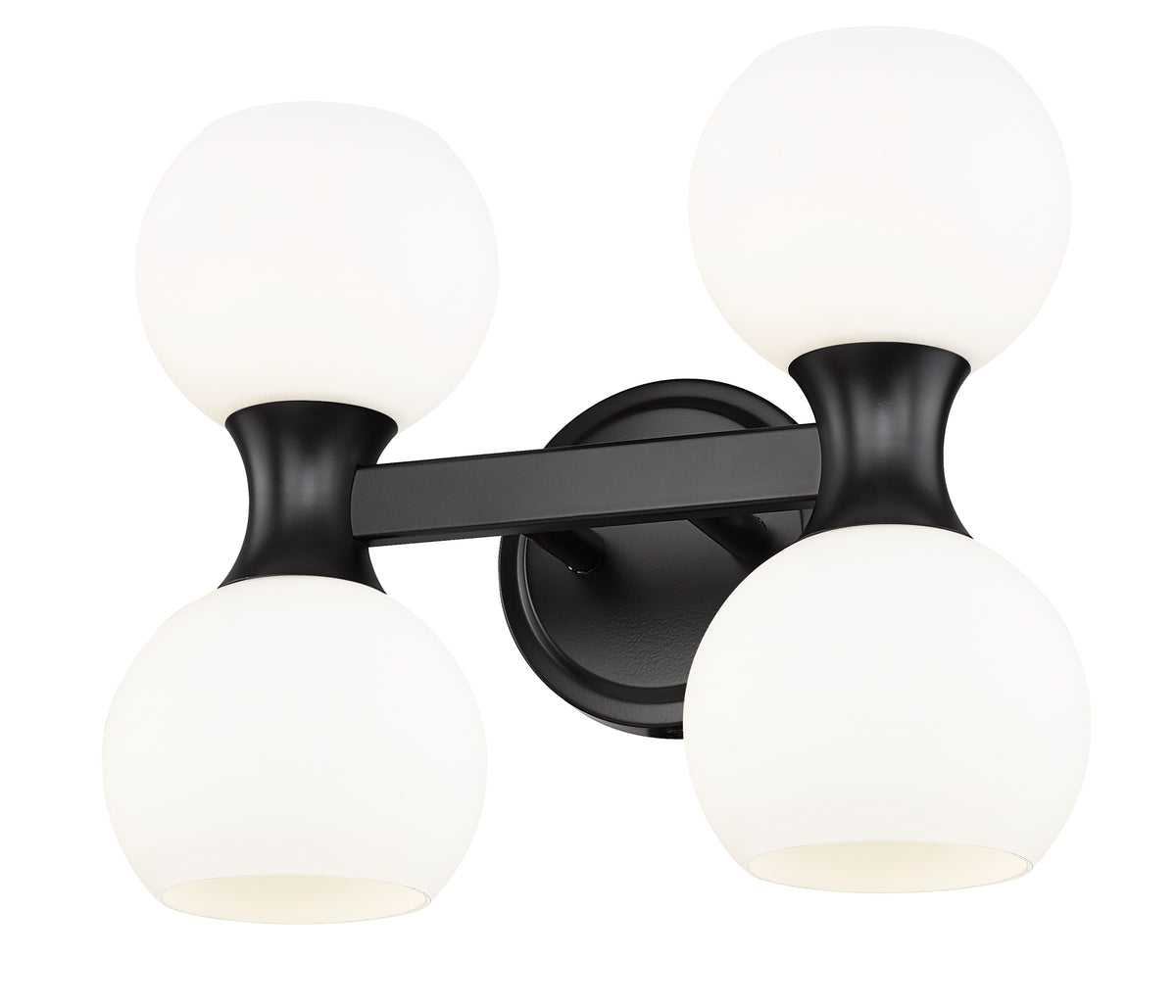 Luminaire de vanité Artemis Noir mat, 13" – vue 5
