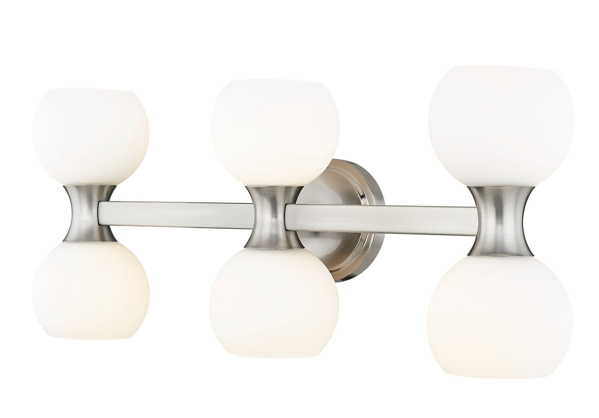 Luminaire de vanité Artemis Nickel brossé, 25" – vue 4