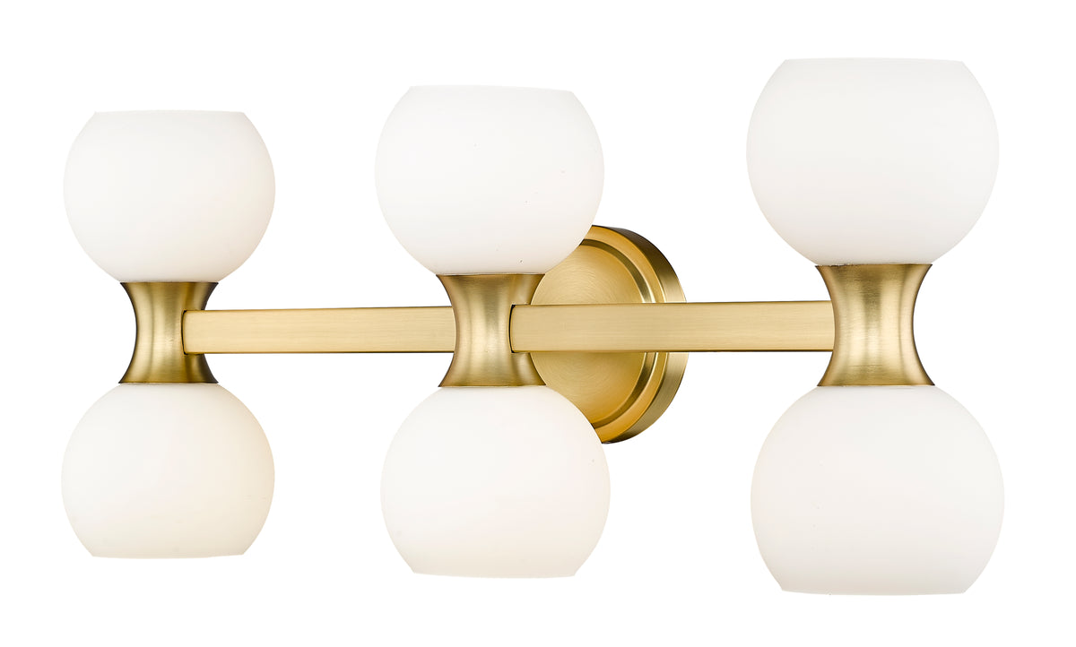 Luminaire de vanité Artemis Or moderne, 25" – vue 4