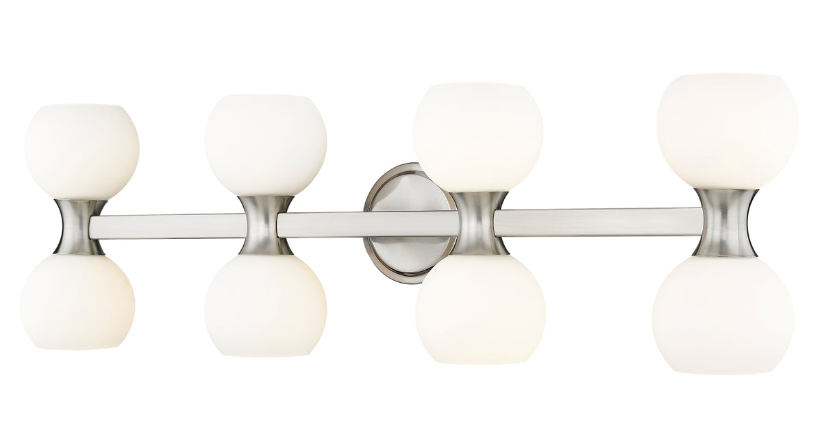 Luminaire de vanité Artemis Nickel brossé, 35" – vue 4