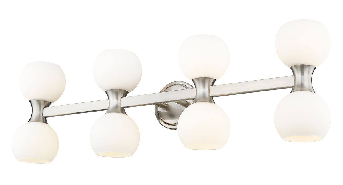 Luminaire de vanité Artemis Nickel brossé, 35" – vue 5