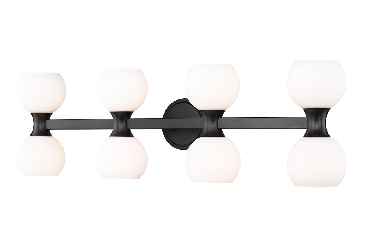 Luminaire de vanité Artemis Noir mat, 35" – vue 4