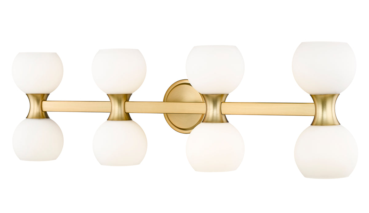 Luminaire de vanité Artemis Or moderne, 35" – vue 4