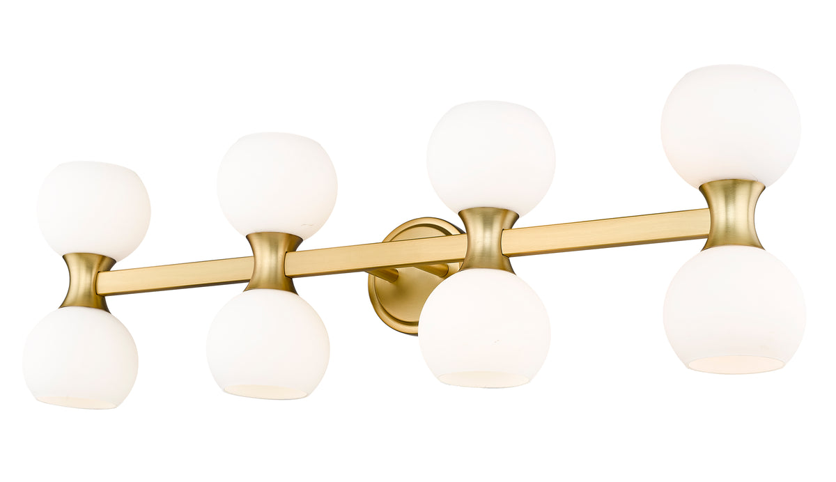 Luminaire de vanité Artemis Or moderne, 35" – vue 5