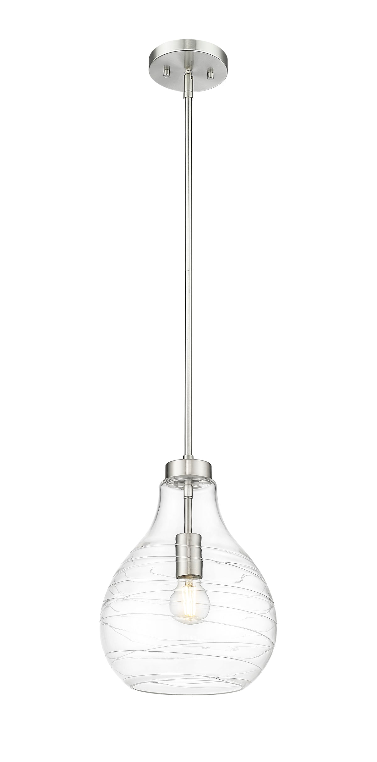 Mini-suspension Bon Air Nickel brossé – vue 4