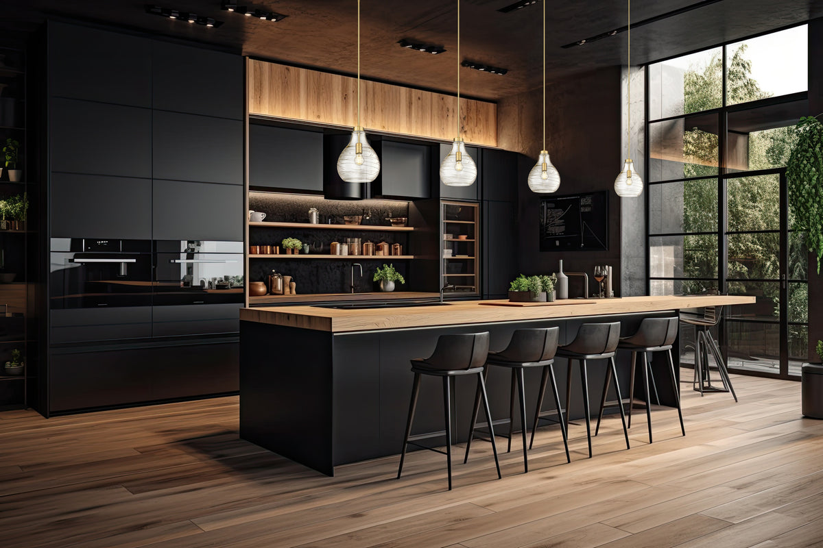 Mini-suspension Bon Air Or moderne – vue 3