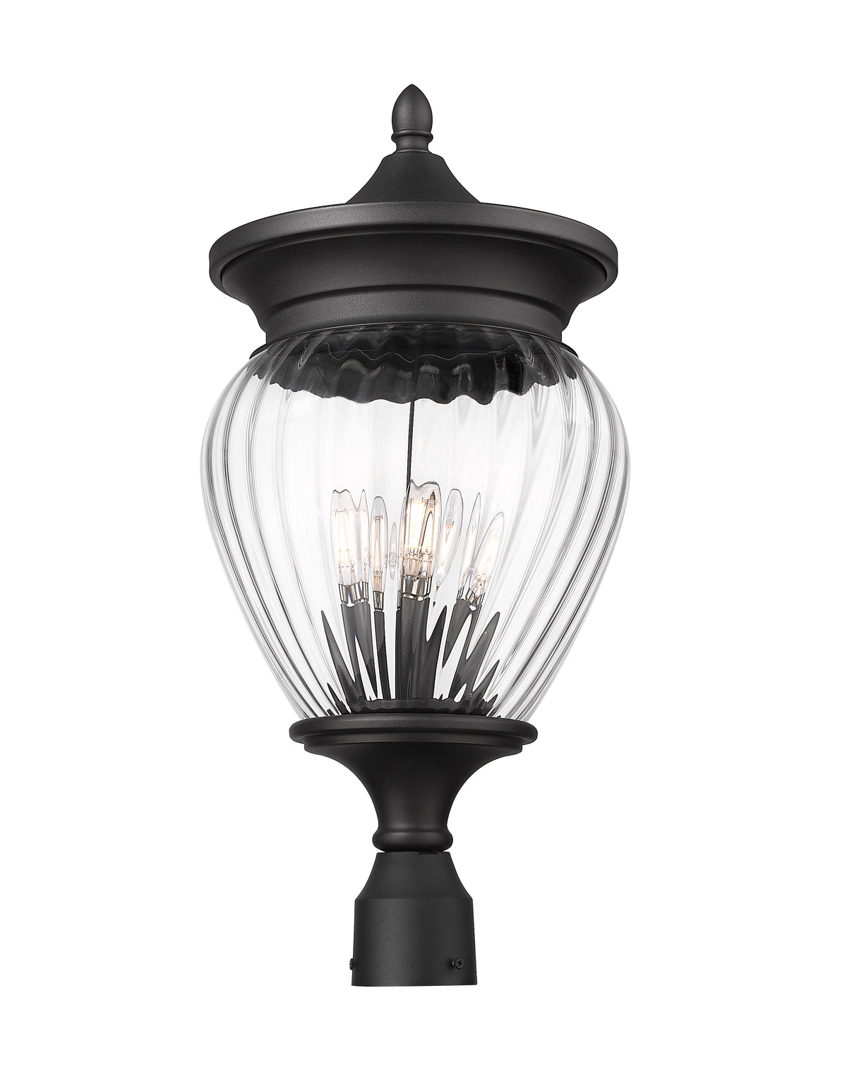 Lanterne sur poteau Davina 25 1/4" – vue 2