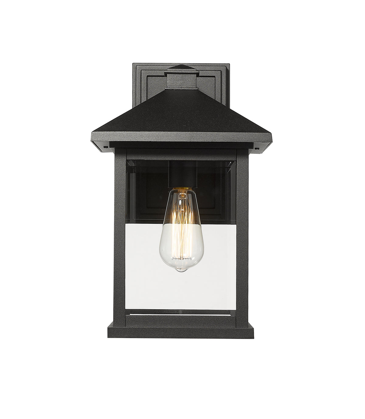 Lanterne murale extérieure Portland Noir, 9 1/2", 15 3/4" – vue 4