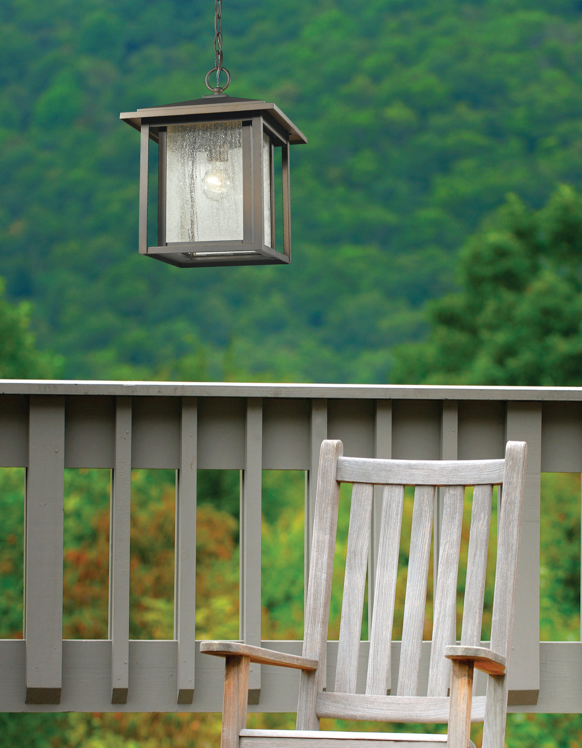 Suspension extérieure Aspen Bronze huilé – vue 2
