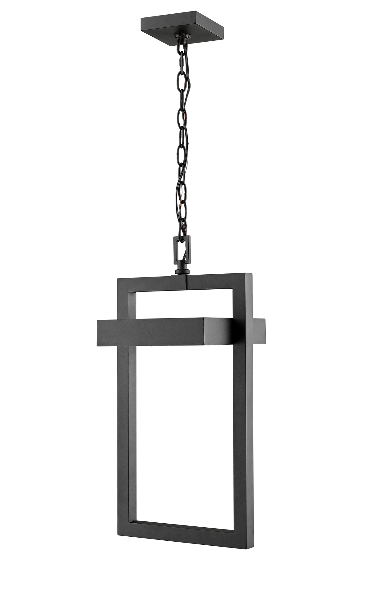 Suspension extérieure Luttrel Noir, Givré – vue 3
