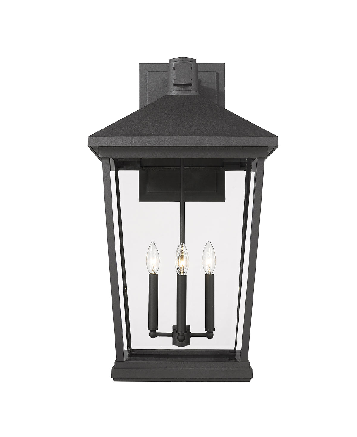 Lanterne murale extérieure Beacon Noir, 16" – vue 4