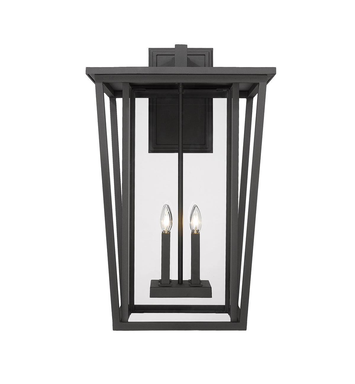 Lanterne murale extérieure Seoul Noir, 18" – vue 4
